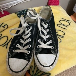 Lace up converse